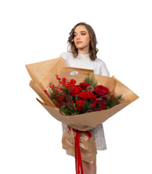 Buchet pentru Iarna - Red in Winter - imagine 2