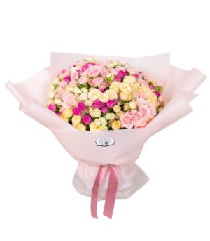 Buchet Miniroze Colorate